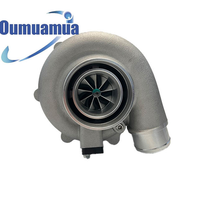 터보 충전기 G25-550 포인트 밀드 휠 볼 베어링 터보 Wastegate T25 0.49AR V밴드 후면